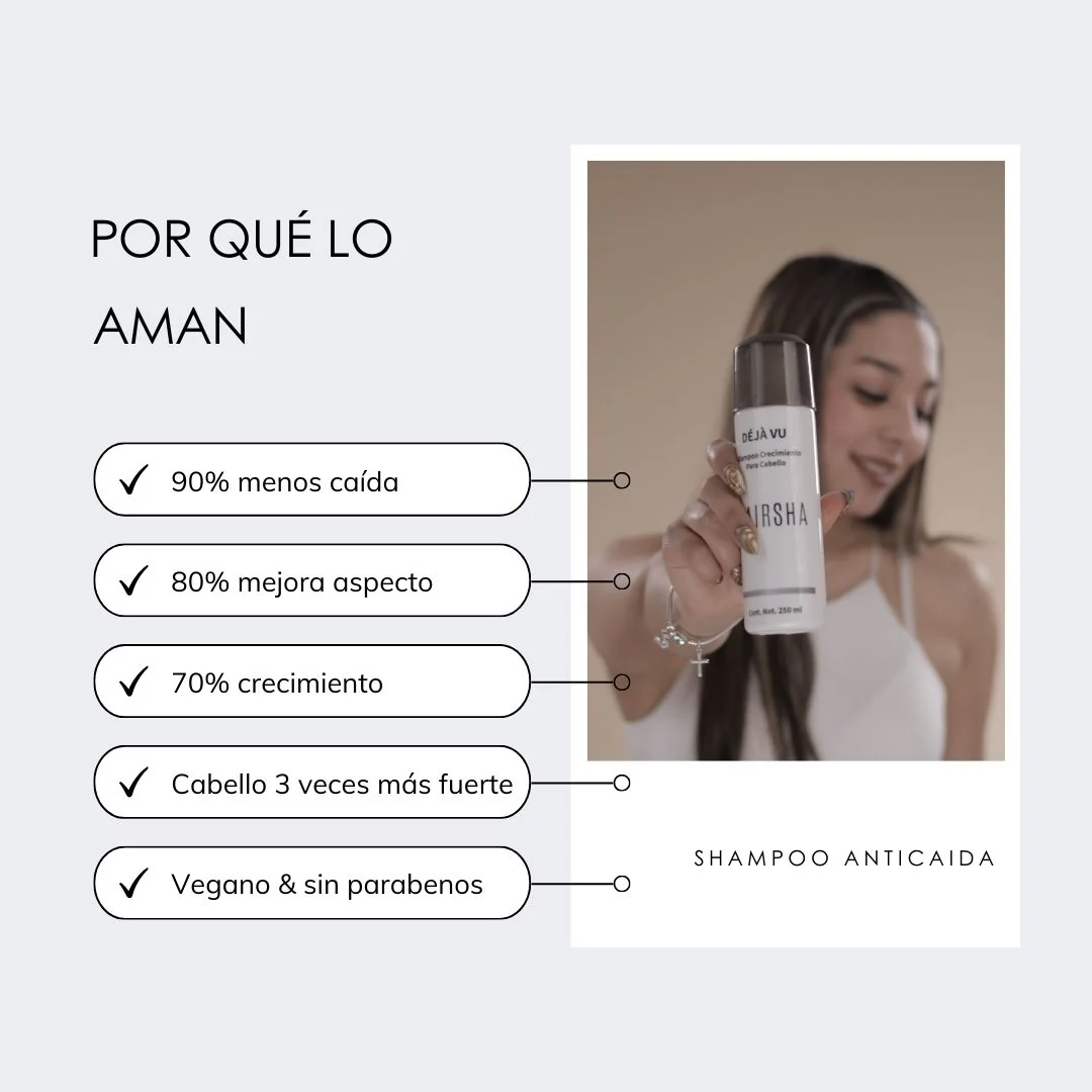 Kit 3 Shampoos Anticaida + Crecimiento De Cabello - Image 3