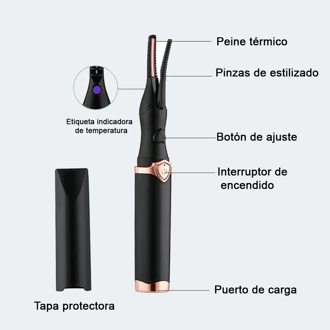 Rizador Enchinador de Pestañas Eléctrico - Image 6